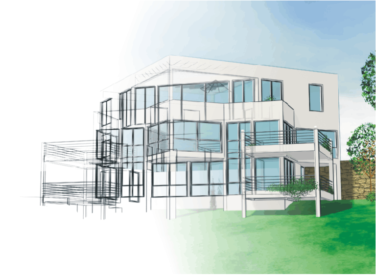 Panoramalage, Am Birnbaum 47, Modellansicht