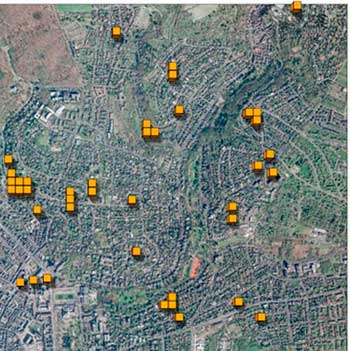 Stadtplan Projekte von Wilke und Partner
