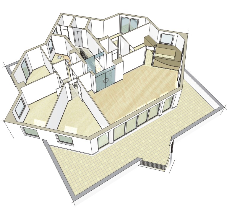 2 Stadtvillen, Bingerstra&beta;e 21, Penthouse